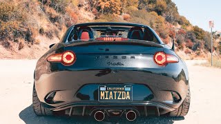 MX5 ND2 Miata Exhaust Borla 40842S  Vibrant 1141 25” UQ Resonator Ulter Style Tips [upl. by Ayatahs602]