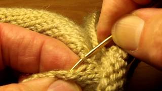 Seaming Knitting with the Bickford method [upl. by Grey]