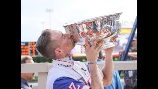 Atlanta wins the 2018 Hambletonian  360 Camera [upl. by Eetnuahs942]