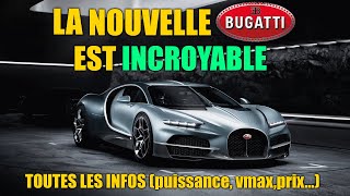 BUGATTI TOURBILLON  TOUT SAVOIR SUR LA NOUVELLE BUGATTI V16 [upl. by Rica]