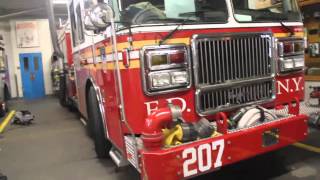 10 Minutes at Tillary Street Firehouse FDNY 2012 HD [upl. by Maghutte]