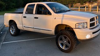 SPINDLE SOURCE 4 INCH SPINDLE LIFT KIT 6 MONTH REVIEW ON MY 2002 DODGE RAM 1500 [upl. by Adnohsor]