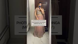 Lehenga Poses  Mirror Selfie Poses  Shanika Khurmi  ashortaday ytshorts shorts [upl. by Ealasaid]