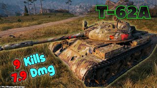 T62A  9 Frags 79K Damage Master by player tonikpavel2014 [upl. by Francoise]