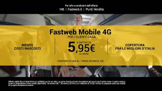 Scegli la trasparenza del Mobile 4G Fastweb [upl. by Arrol]