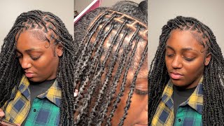 KNOTLESS SOFT LOC TUTORIAL  VERY DETAILED  AMAYA ZAYD [upl. by Murrah]