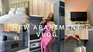 NEW APARTMENT VLOG APARTMENT TOUR MOVE IN WITH ME FURNITURE SHOPPING HAULS  more [upl. by Marquet]