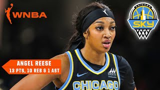 Angel Reese EJECTED after doubledouble performance vs Liberty 😳  WNBA on ESPN [upl. by Sarchet889]