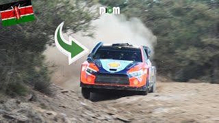 WRC Safari Rally KENYA 2024⚠️ Test NEUVILLE amp TÄNAK❗️ [upl. by Plato]