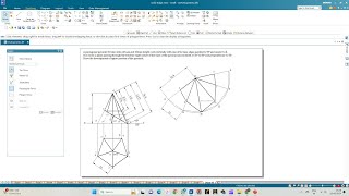 Development of Lateral Surfaces of Solids Pentagonal Pyramid 02 [upl. by Altaf]