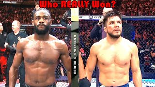 ROBBERY Who REALLY Won Aljamain Sterling vs Henry Cejudo [upl. by Onairot]