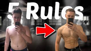 The 5 Diet Rules You MUST Follow For FAT Loss No Gimmicks [upl. by Hubsher393]