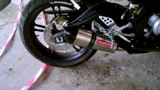 YAMAHA YZF R 125 first with GPR sound [upl. by Aicert]