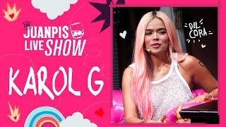 La primera entrevista de Karol G en Colombia en cuatro años  The Juanpis Live Show [upl. by Eliga379]