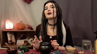 ASMR  POV Witch Brews You a Valentines Love Potion  Soft Spoken tapping stirring bubbling [upl. by Werdna]