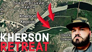 Russia OFFICIALLY Retreats From Kherson [upl. by Umont]