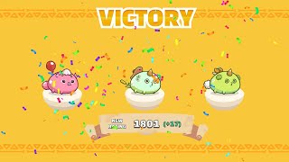 Top 1k  🏆 Axie Infinity classic gameplay comentada [upl. by Etnud241]