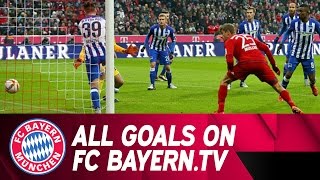 FC Bayern  Hertha Berlin  Highlights on FC BAYERNTV [upl. by Ennairoc125]