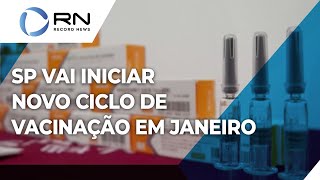 SP vai iniciar novo ciclo de vacinação contra covid19 em 17 de janeiro [upl. by Deland327]