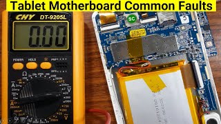 The most common faults On Tablet Motherboard  Tablet Motherboard Repair [upl. by Adnolay291]