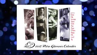 2018 Retro Glamour Pinup Calendar vintage stockings girdles [upl. by Aremahs]