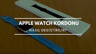 Apple Watch kordonu nasıl değiştirilir [upl. by Ahsienahs255]