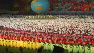 North Korea 2011 Mass Games highlights with English subtitles 2 of 2 [upl. by Leonerd]