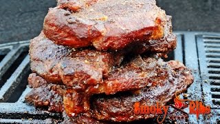 Memphis Style BBQ Pork Steaks Recipe [upl. by Moht804]