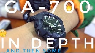 IN DEPTH REVIEW for CASIO GSHOCK GA7001BJF ALL BLACK  and then some [upl. by Edee]