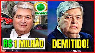 25 FAMOSOS DEMITIDOS E BANIDOS DA BAND  QUANTO GANHAVAM POR MÊS 🤑 [upl. by Busiek]