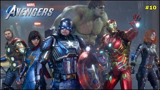 Avengers Vs MODOK Final Boss Fight  Marvels Avengers Gameplay 10 [upl. by Ytsrik107]