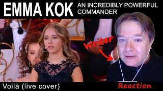 EMMA KOK  Voilà  WRITER reaction [upl. by Sezen]