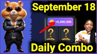 18 September Hamster Kombat Daily Combo Today  Hamster Kombat Daily Combo Today [upl. by Kung]