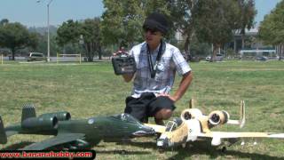 A10 Warthog with Retracts Super Scale RC TWIN EDF RTF Jet Flight Review in HD [upl. by Onailerua]