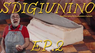 INVOLTINO di LARDO con MIELE e PECORINO  SDIGIUNINO ep2 [upl. by Assenab]