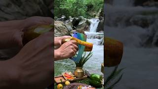 Cucumber noodle salad 🥗 flute music relaxingmusic jordanmanali [upl. by Silrac]