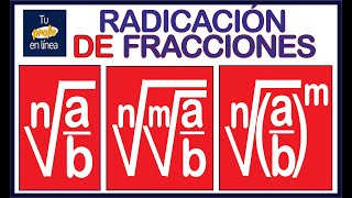 🅾️RADICACIÓN DE FRACCIONES  Teoría y Ejemplos  🚀¡Muy Fácil🚀 [upl. by Rhonda]