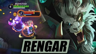 Wild Rift Rengar Jungle Gameplay in Season 11 Build amp Runes [upl. by Ailedroc]