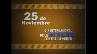 Día Internacional de la No Violencia contra la Mujer [upl. by Nalro]