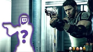 Can Twitch Chat Beat RE5 on Professional [upl. by Eatnhoj379]