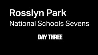 LIVE  Rosslyn Park national schools sevens 2024  day three [upl. by Nolad861]