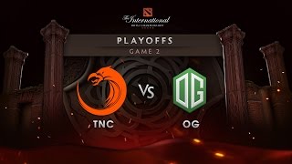 OG vs TNC  Lower Bracket  Game 2  The International 6 [upl. by Harpole]