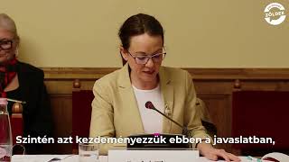 Szabó Tímea A kórházi fertőzések visszaszorításáról szóló határozati javaslat [upl. by Korwun]