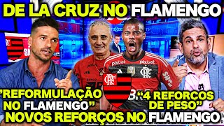 quotNOVOS REFORÇOS no FLAMENGO para a TEMPORADA 2024  DE LA CRUZ VEM AÍ quot REFORMULAÇÃO NO FLAMENGO [upl. by Anilas913]