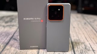 Xiaomi 14 Pro Titanium  Unboxing and First Impressions [upl. by Tamaru]