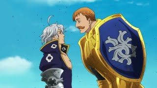 Escanor vs Estarossa  Latino  Nanatsu no Taizai 4K [upl. by Ylrehc]