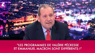 quotLes programmes de Valérie Pécresse et Emmanuel Macron sont différents quot  Max Brisson Sénateur LR [upl. by Erasmus]