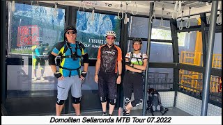 Sellaronda EMTB Trail Tour in den Dolomiten Super Trails Lange Version [upl. by Ddot]