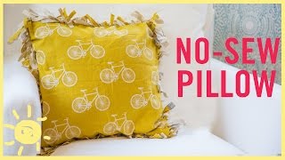 DIY  NoSew Pillow [upl. by Halland]