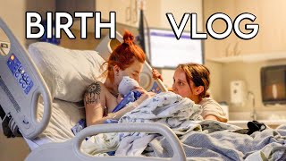 BIRTH VLOG  Labor amp Delivery Of Our First Baby Home Birth to Hospital [upl. by Mattland]